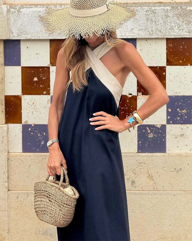 Sienna - Vestido con Escote Cruzado