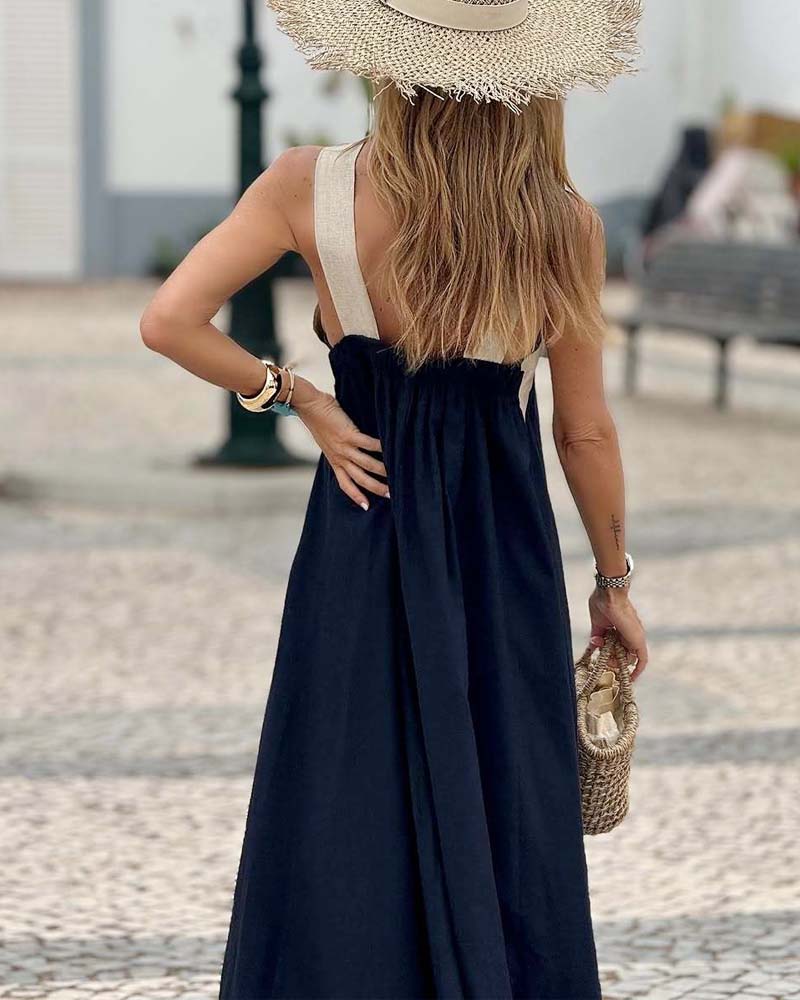 Sienna - Vestido con Escote Cruzado