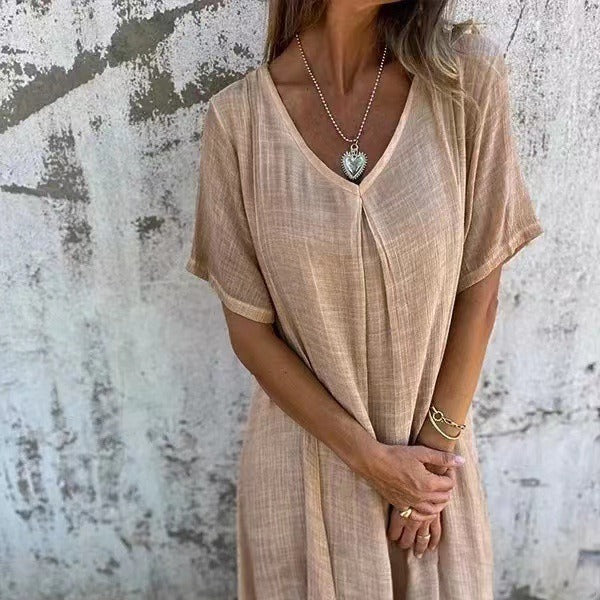 Naia™ | Vestido con cuello en V