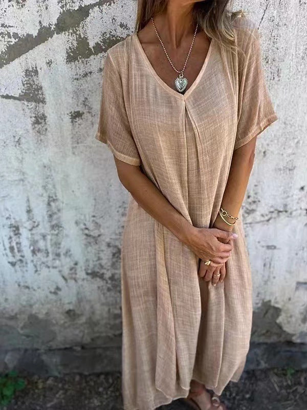 Naia™ | Vestido con cuello en V